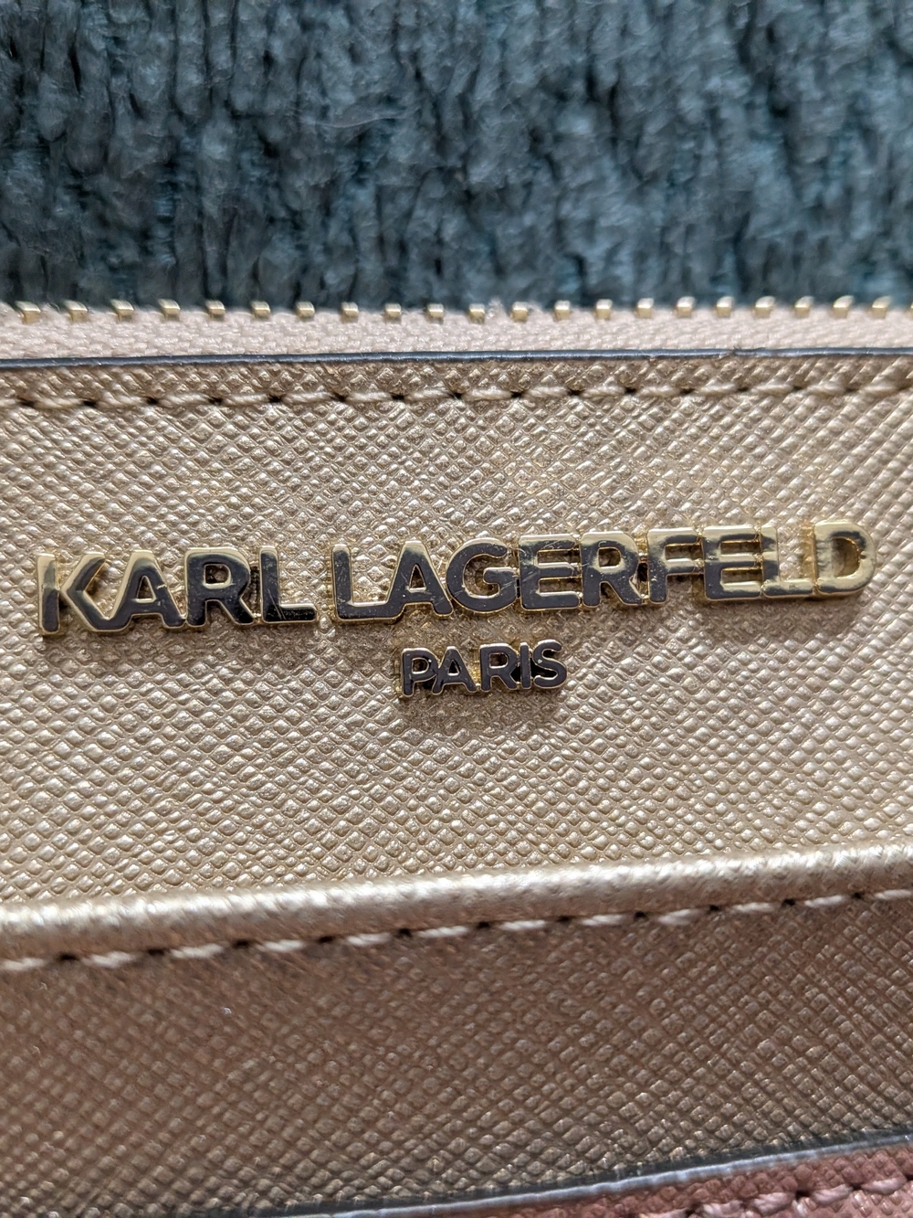 Karl Lagerfeld "Maybelle" Wristlet - Picture 2 of 10